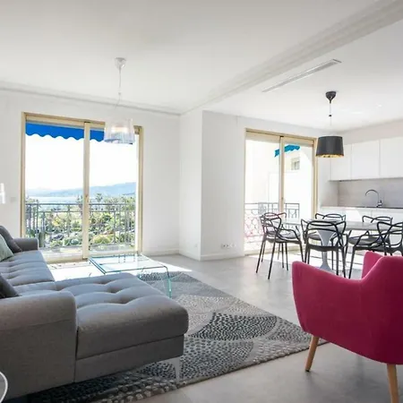 Croisette Luxe 4p. With Amazing View Apartment